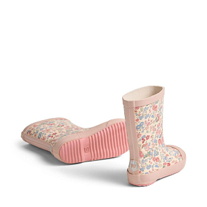 Сапоги резиновые Wheat, цветочный коллаж